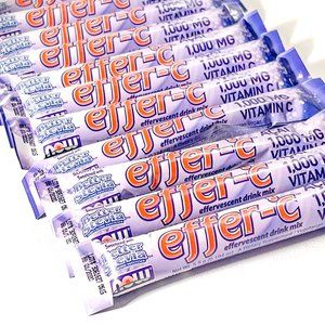 FREE with purchase TODAY!!!  NOW effer-c ACAI  [ 1,000 MG Vit C ] [ 10 sticks ]